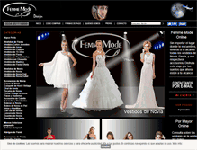 Tablet Screenshot of femmemode.com